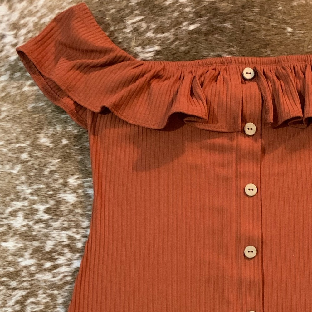 Cute off the shoulder mini dress - Picture 2 of 4
